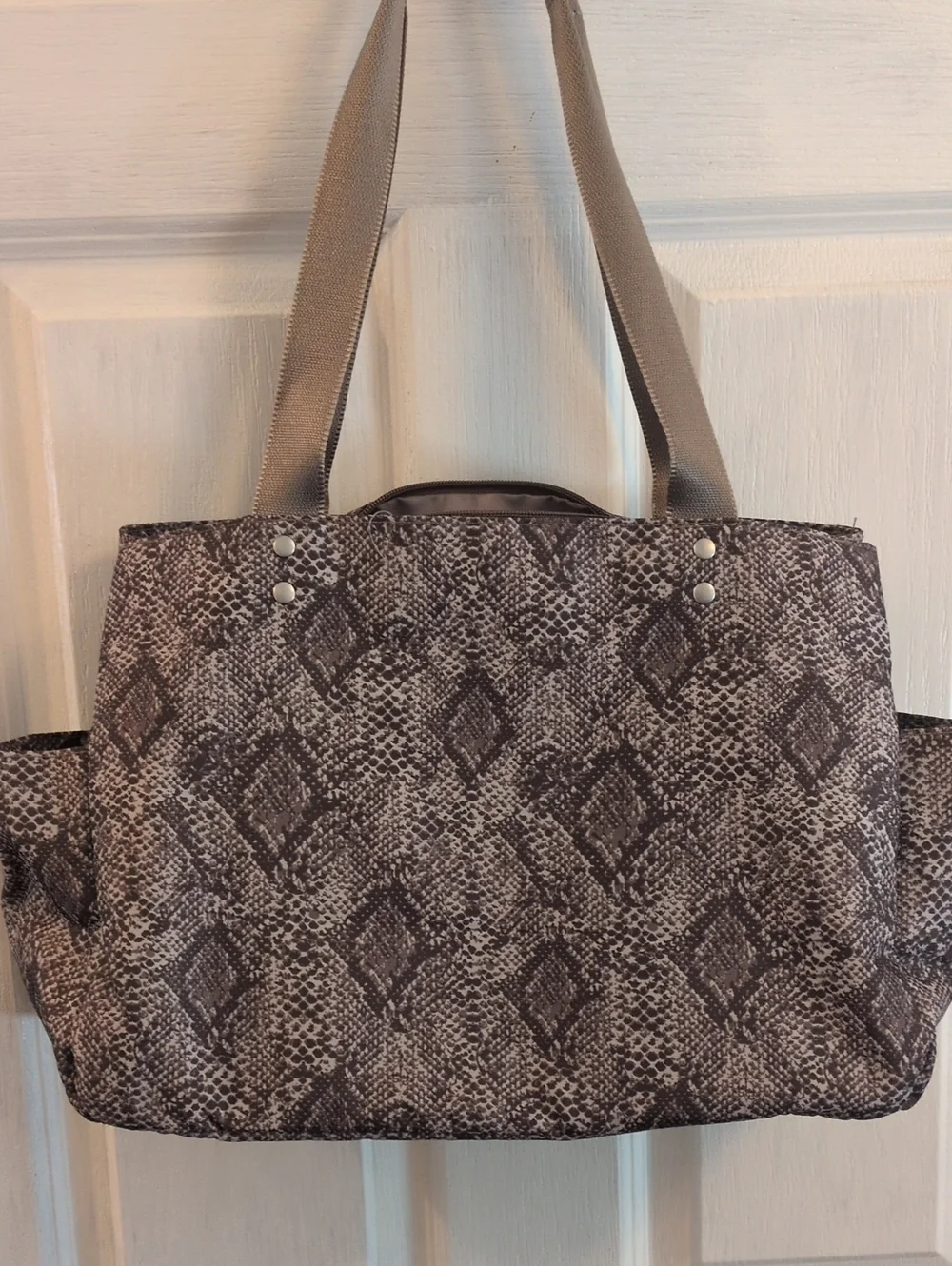 Baggallini Snake-Print The Only Bag